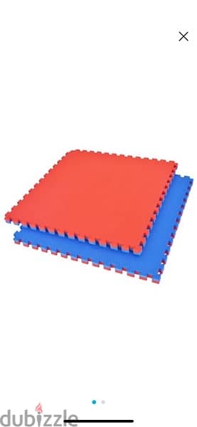 10 puzzle mat blue/red 2