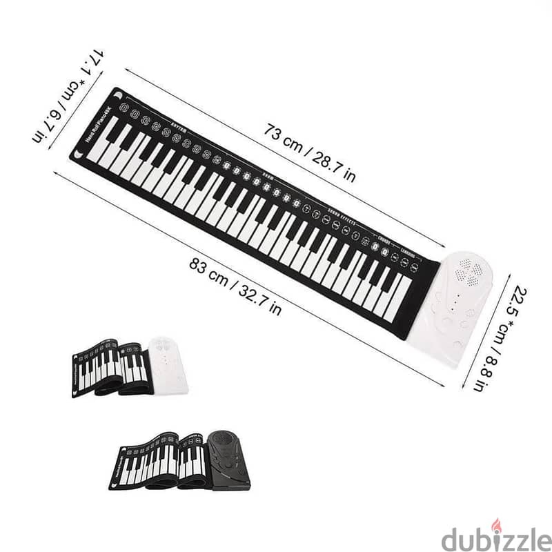 Aiersi RR49D Roll up Piano Keyboard Orgue (20% Off) 2