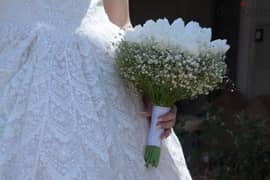 Wedding dress + vail + 2 jipons + bridal high heels + headpiece 0