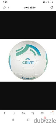 CRIVIT FOOTBALL made in Germany.