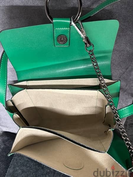 chloe wbag for women,  showlder bag green color 4