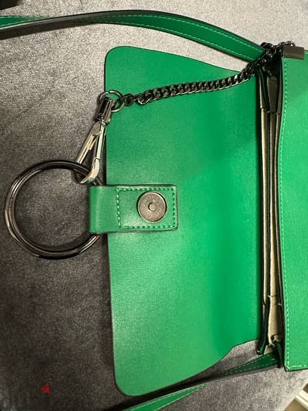chloe wbag for women,  showlder bag green color 15