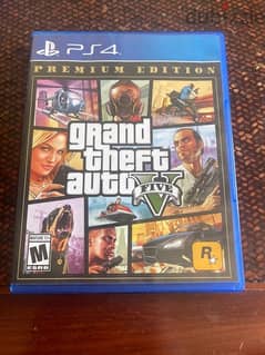 gta 5 CD original ps4 and ps5 never used