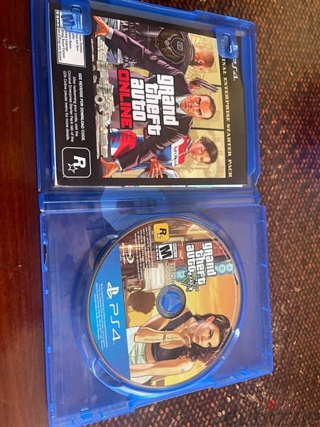 gta 5 CD original ps4 and ps5 never used 1