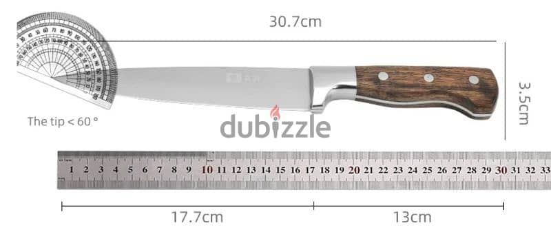 Professional Damascus japanese chef knife / knife sharpener whetstone 13
