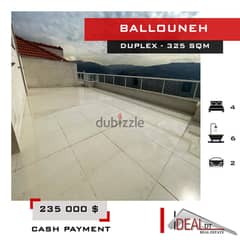 Duplex for sale in Ballouneh 325 sqm ref#nw56336 0