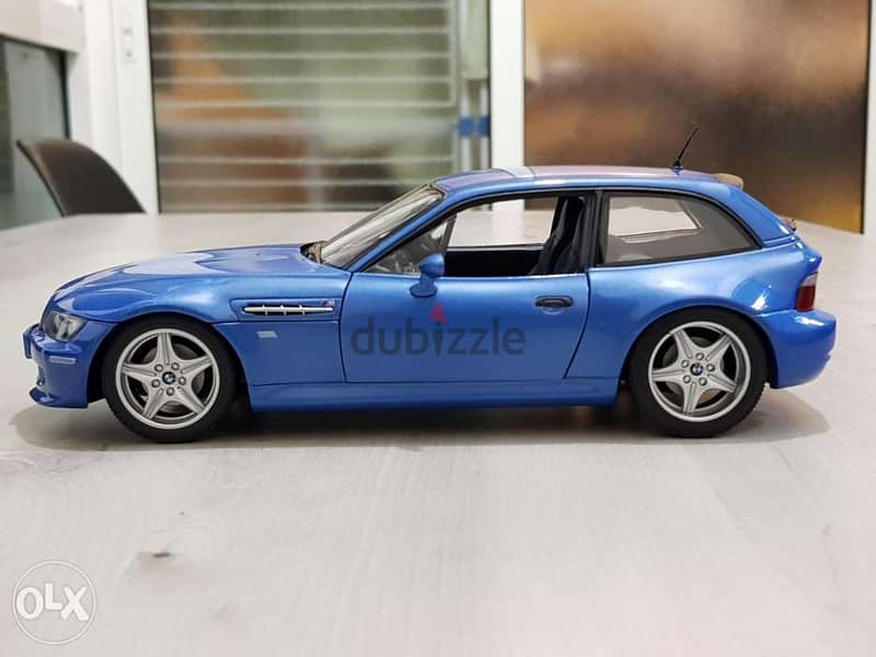 1/18 UT Models BMW Z3 M Coupe diecast model car - Antiques