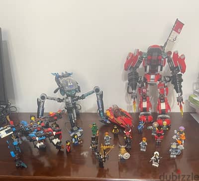 original 10 lego sets & 50 figurines