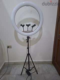 ring light 56 cm, 22 inch with 2 USB and remote control