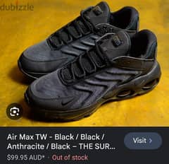 AIR MAX TW FULL BLACK 0