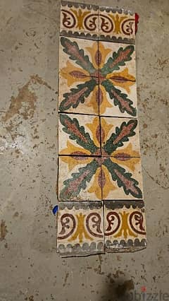 بلاط قديم موزايك انتيك Mozaic old tile terrazzo