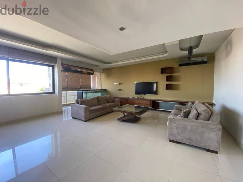 Hazmiyeh | 24/7 Electricity | Furnished/Equipped 3 Bedrooms Ap | View 2