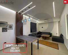 fully furnished apartment in batroun/البترون souks REF#RI102279