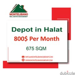 depot for rent in Halat!!!