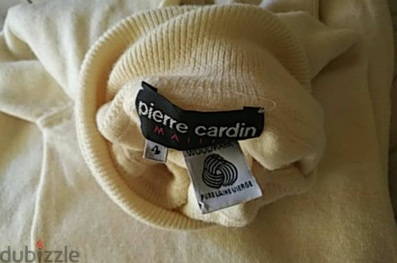 Pierre Cardin cream sweater - Not Negotiable 3