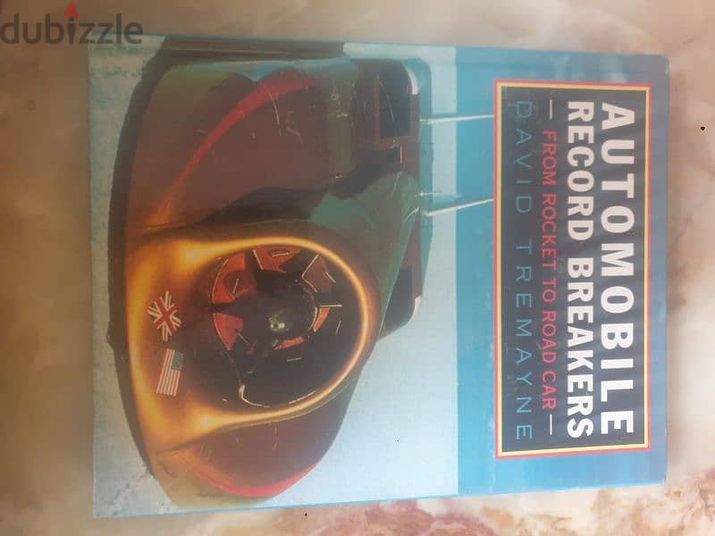 4 books with hardcover about aircraft and automobile 2