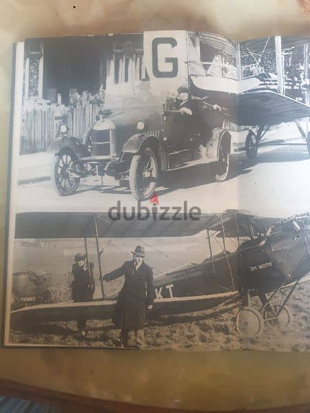 4 books with hardcover about aircraft and automobile 4