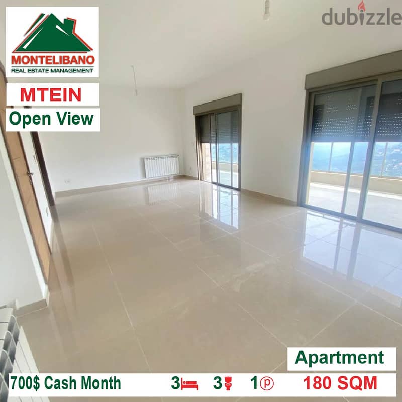 700$!! Apartment for rent located in Mtein 0