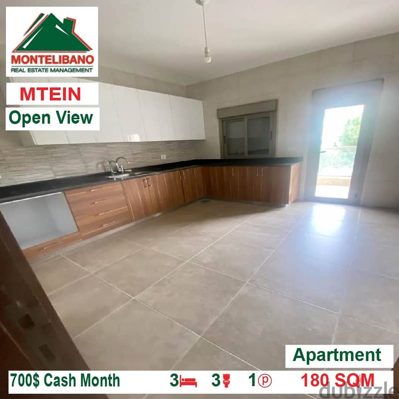 700$!! Apartment for rent located in Mtein 2