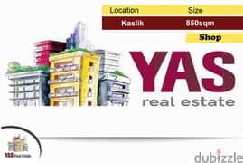Kaslik 850m2 | Shop | Prime Location | Catch | Rental Income | KH |