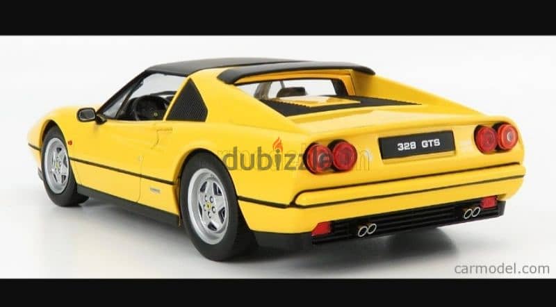 Ferrari 328 GTS diecast car model 1;18 3