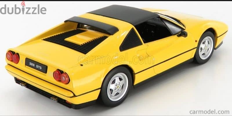 Ferrari 328 GTS diecast car model 1;18 5