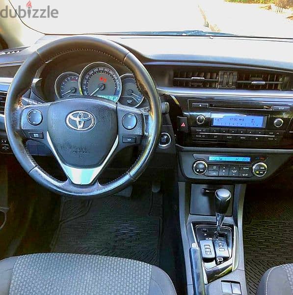 Toyota Corolla 2015 الفئة الاولى  مصدر الشركة لبنان 11