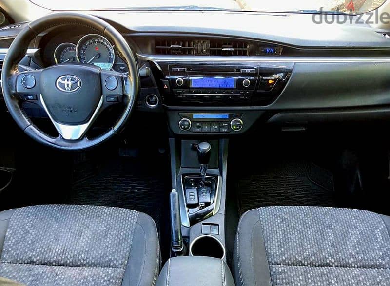 Toyota Corolla 2015 الفئة الاولى  مصدر الشركة لبنان 13