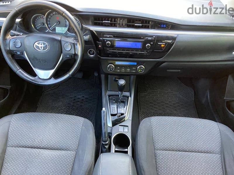 Toyota Corolla 2015 الفئة الاولى  مصدر الشركة لبنان 14