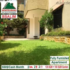 550$!! Apartment for sale located in Bsalim