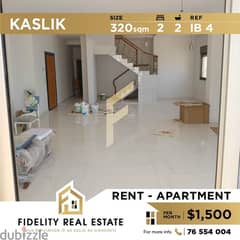 Apartment for rent in Kaslik IB4 0