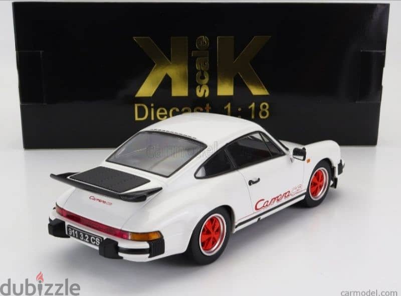 Porsche Carrera Clubsport 1989 diecast car model 1;18. 4