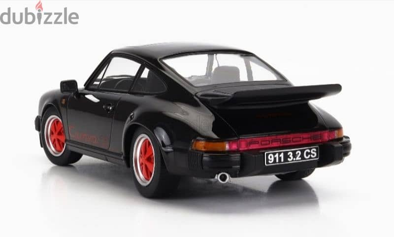 Porsche Carrera 3.2 Clubsport 1989 diecast car model 1;18. 2