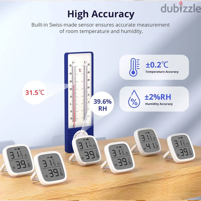 SONOFF Zigbee LCD Smart Temperature Humidity Sensor | SNZB-02D 3