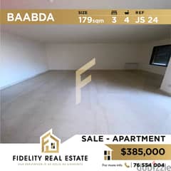 Apartment for sale in Baabda JS24 0