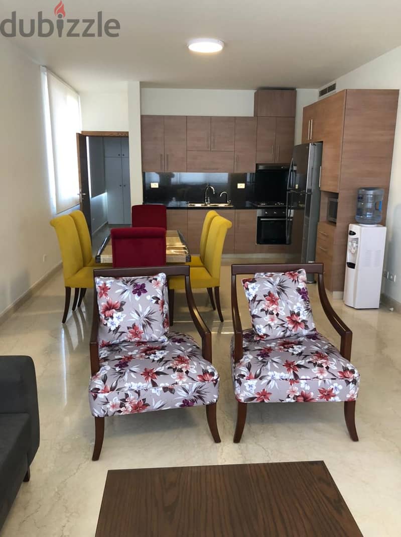 FULLY FURNISHED IN ACHRAFIEH + SEA VIEW (100SQ) 2 BEDS , (ACR-131) 4