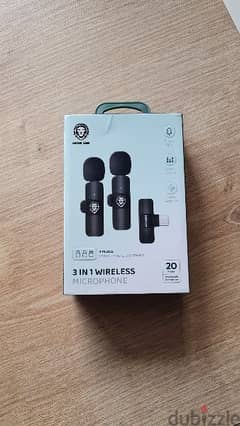 3in1 wireless microphone