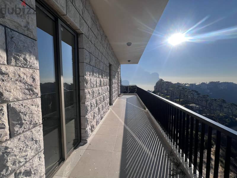 Scenic aparmtent for sale in Dhour Choueir 17