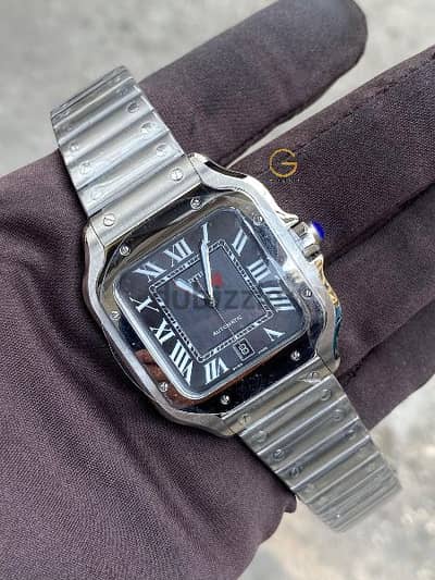 Cartier Santos Black