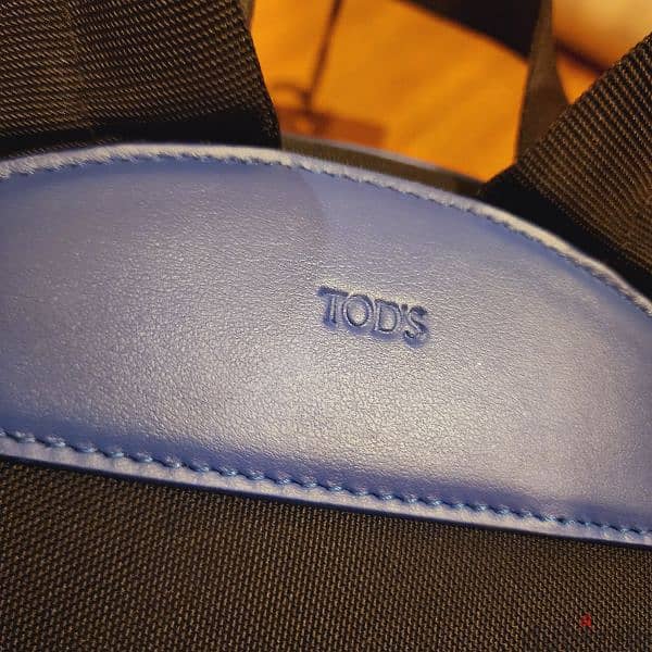 TOD's leather backpack new 4