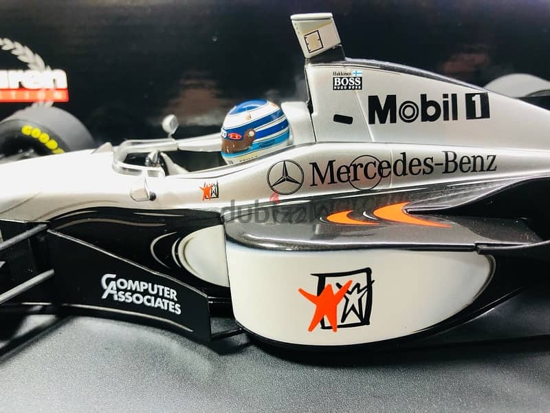 1/18 diecast F1 McLaren Mercedes MP4-12 Mika Hakkinen 1997 4