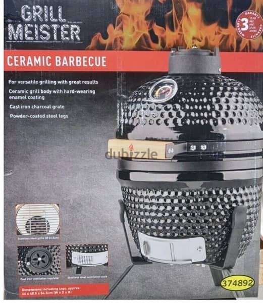 grill MEISTER CERAMIC BARBECUE Original PRICE 280$ 0