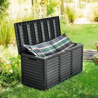 not used garden storage box