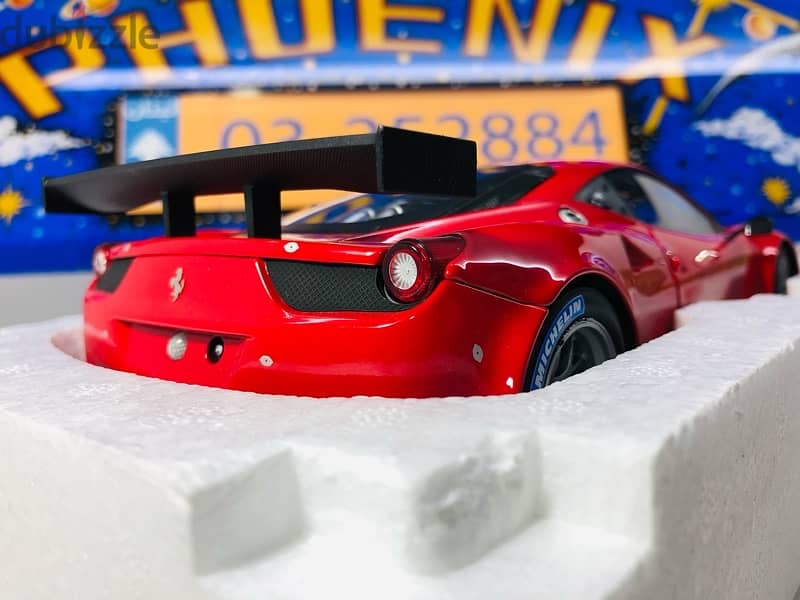 1/18 diecast Full Opening  Ferrari 458 ITALIA GT2 by Super Elite 5