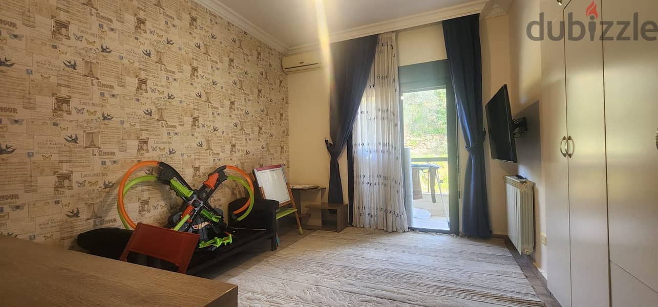 L14736-Apartment With Roof For Sale In Jamhour 1