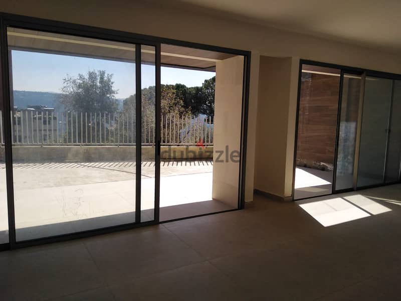 L14738-Apartment With Garden for Sale In Ouyoun Broumana 2