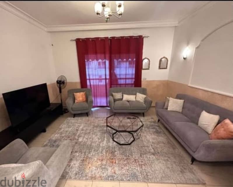 190 Sqm + Terrace | Fully Decorated Apartment For Rent In El Malla 3