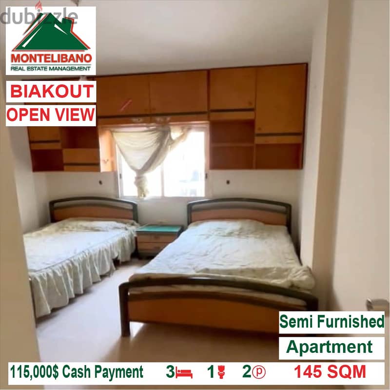 115,000$ Cash Payment!! Apartment for sale in Biakout!! 3