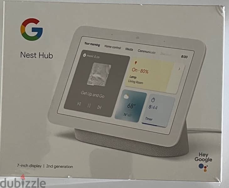 Google Nest Hub (Chalk). . Hey Google ! 1