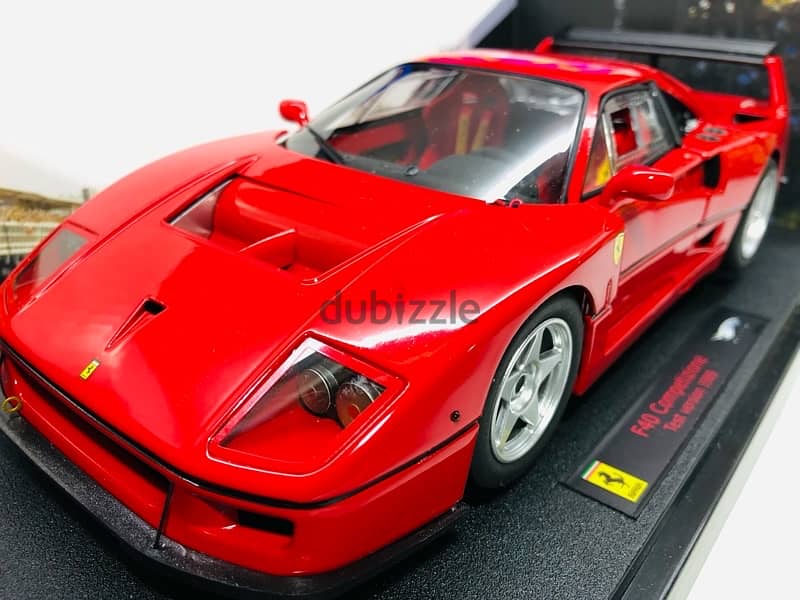 1:18 diecast Full Opening RARE Ferrari F40 Competizione By Super Elite 1